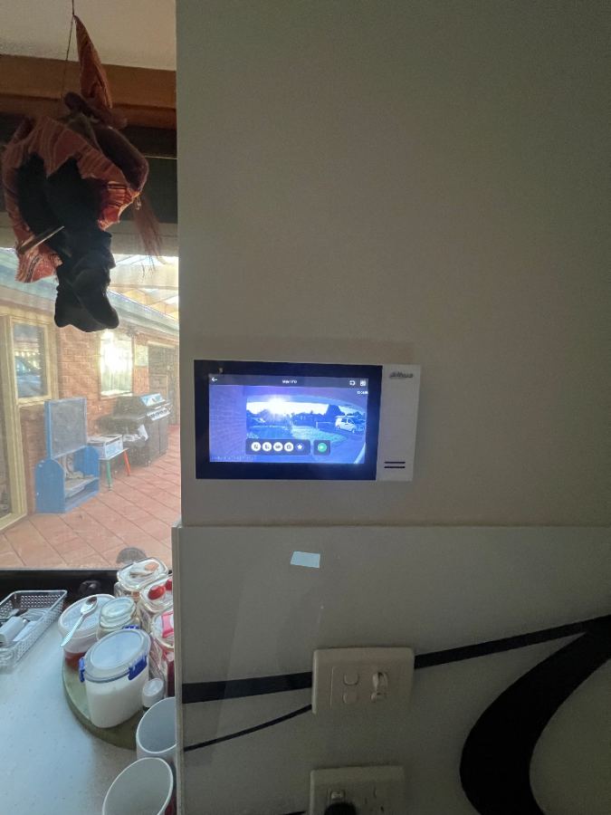 Video intercom install by RNP Electrical